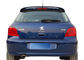 ऑटो बॉडी किट कार छत स्पॉयलर प्यूज़ो 307 रियर स्पॉयलर ABS सामग्री आपूर्तिकर्ता